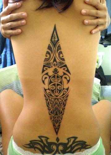The word tattoo has originated from the Polynesian word tatau 